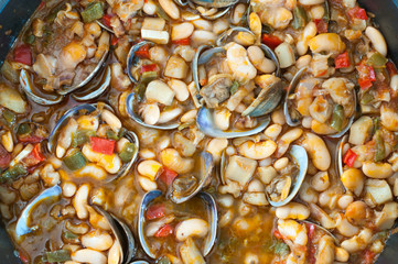 Beans with Clams