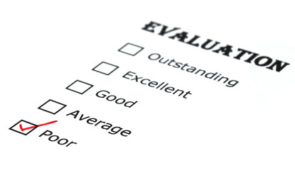 Evaluation check box