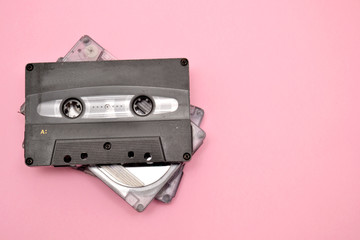 Tape cassette background