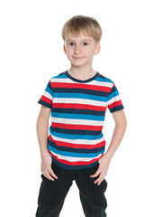 Young smiling boy