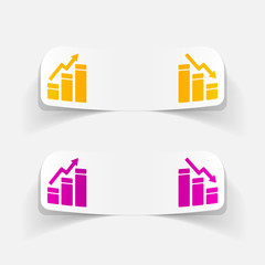 realistic design element: chart