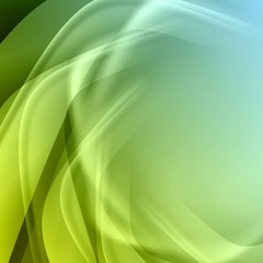 Green blue abstract background