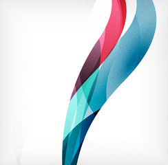 Business wave corporate background