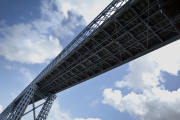 Eiffel bridge oiver the Dordogne, France
