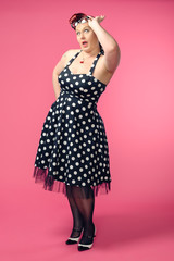 Pin-up woman