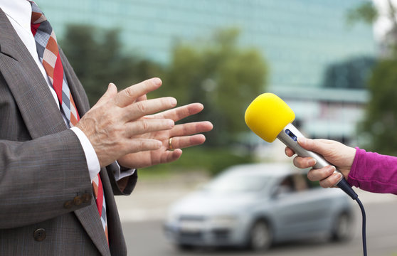 Media interview