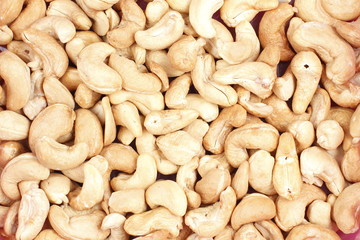 Cashew Nut Texture Background