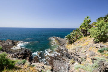 Naklejka na ściany i meble Coast of Tenerife Island Spain