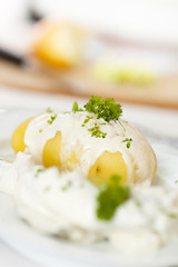 Kartoffel mit Hering