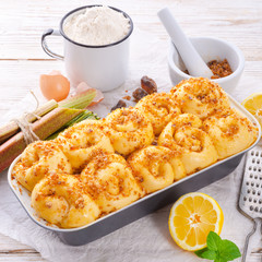  raw house-made brioche