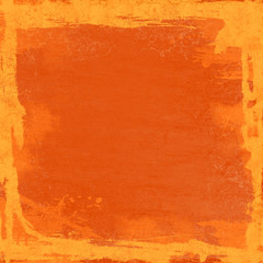 Grunge orange background