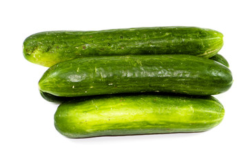 Frische Grüne Gurken