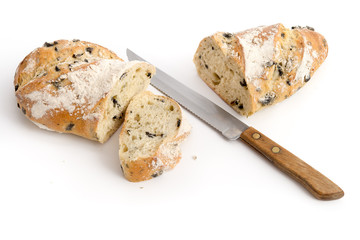 Italienisches Bauernbrot mit Oliven