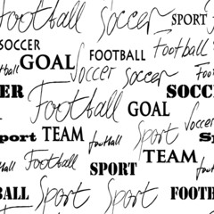 Soccer Seamless Pattern