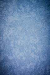 Blue vintage concrete wall