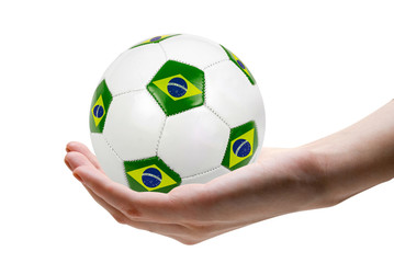 Fototapeta premium football soccer ball