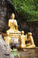 Buddha in Mount Phousi
