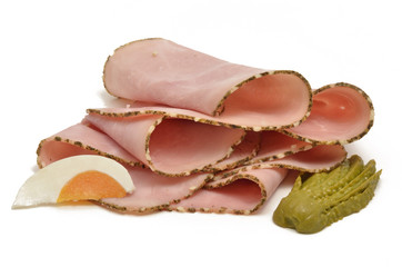 Kalter Braten mit Kräuterkruste