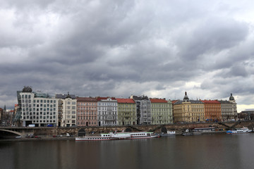 Fototapeta premium Landscape of Rasinovo embankment