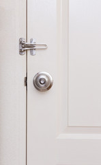 Door knob with door lock