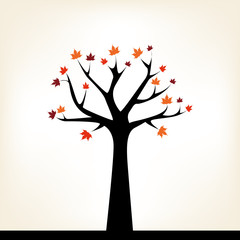 Fototapeta premium Autumn Tree