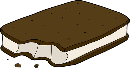 Partial Ice Cream Sandwich