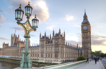 Obraz na płótnie Canvas Big Ben and House of Parliament at Night