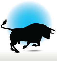 Bull Silhouette