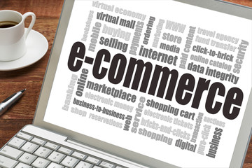 e-commerce word cloud