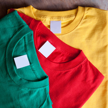 Colorful T-shirts