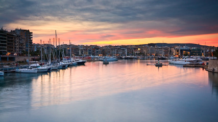 Boats in Zea marina, Piraeus, Athens.