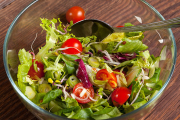 Tasty salad.