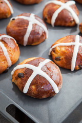 Easter hot cross buns