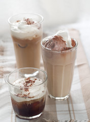 Iced coffee