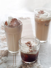 Iced coffee