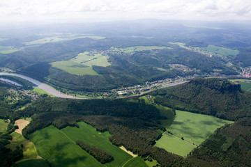 Elbsandsteingebirge, Sachsen, Deutschland