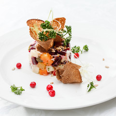 salad with beetroot
