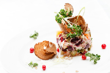 salad with beetroot