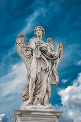 Holy angel at Ponte Sant' Angelo, Rome, Italy