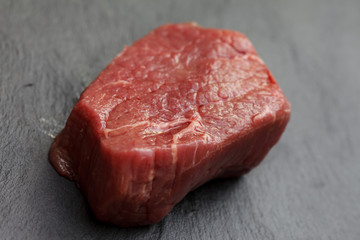 raw beef