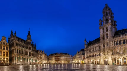 Tischdecke Gorte Markt Brüssel Belgien © SakhanPhotography