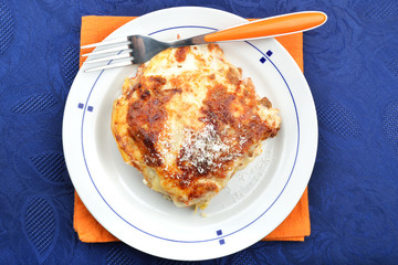 lasagne al forno da alto