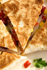 Quesadilla with vegetables