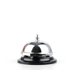 Service bell isolated white background