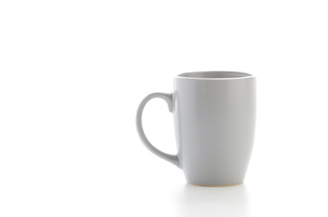 Mug isolated on white