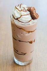 Chocolate smoothies