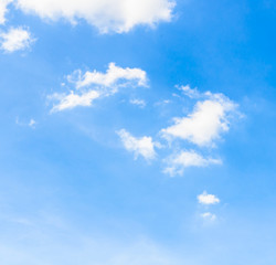 Fototapeta premium Cloud on blue sky