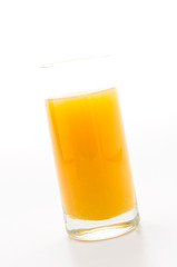 Orange juice glass