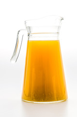 Orange juice glass