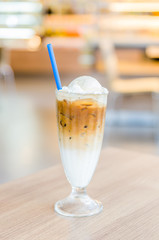 Iced coffee